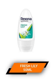 Rexona Fresh Lily Roll On 50ml